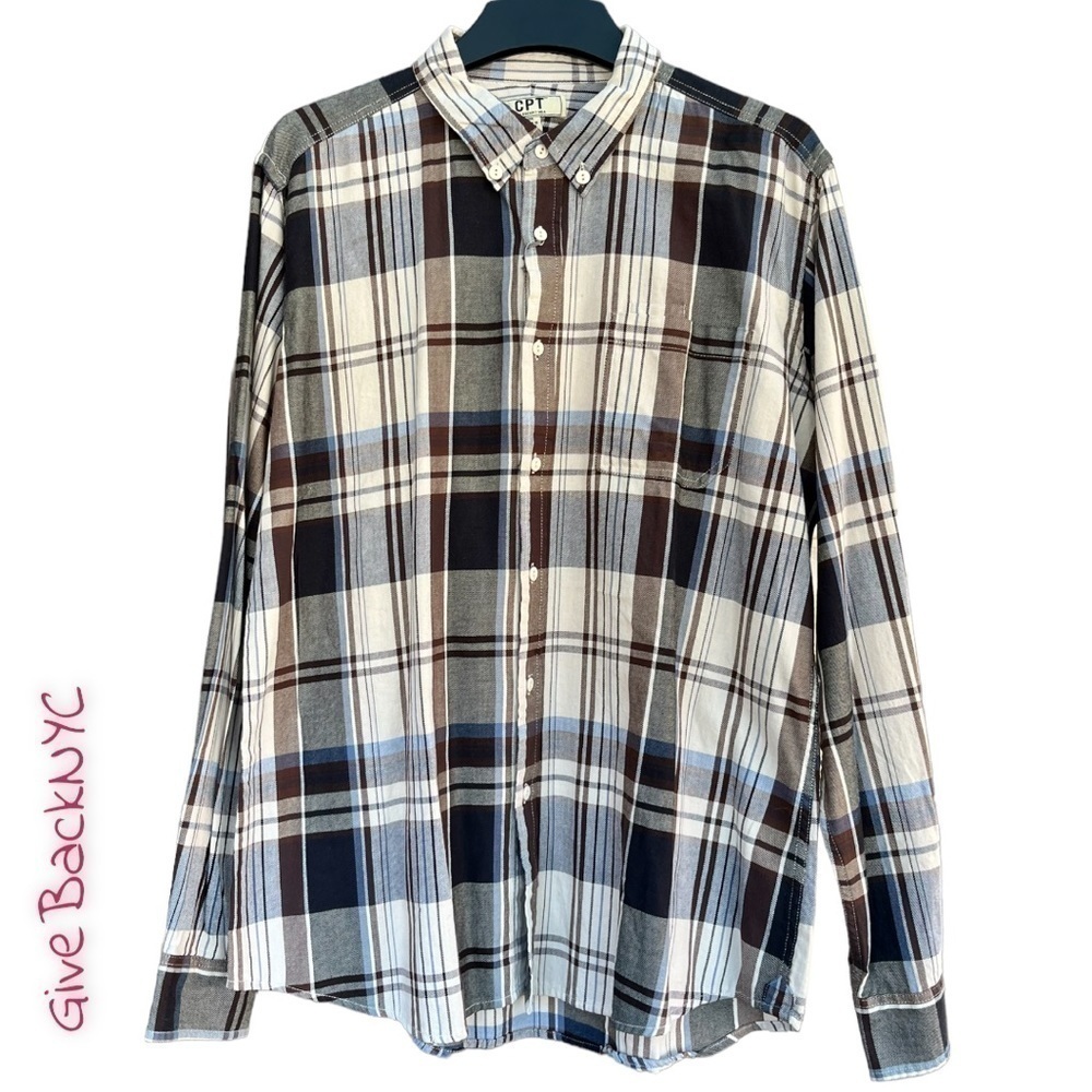Cockpit Button Down Long Sleeve Shirt Size XXL